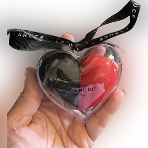 Laruce Beauty Duo Sponge Set with Heart Case